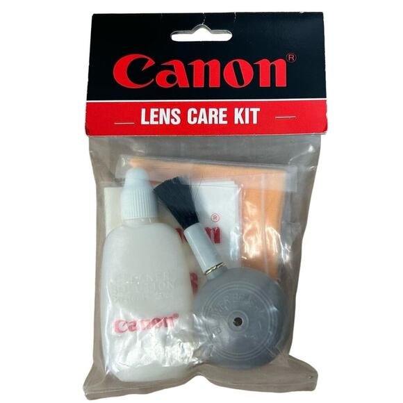 Canon Lens Care Kit L-2100 SPP-102 Camera Cleaning Brush Sealed New Old Stock - Picture 1 of 6